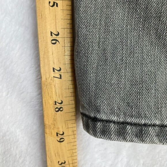 Levi's 501 Jeans Men's 36x 30 Sz Grey Button Fly Grey Straight Leg Classic - Picture 7 of 14